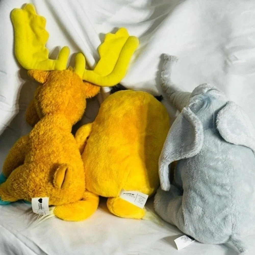 Dr Seuss Kohls Cares Character‎ Plush Bundle Book Buddies Lorax Thidwick Horton